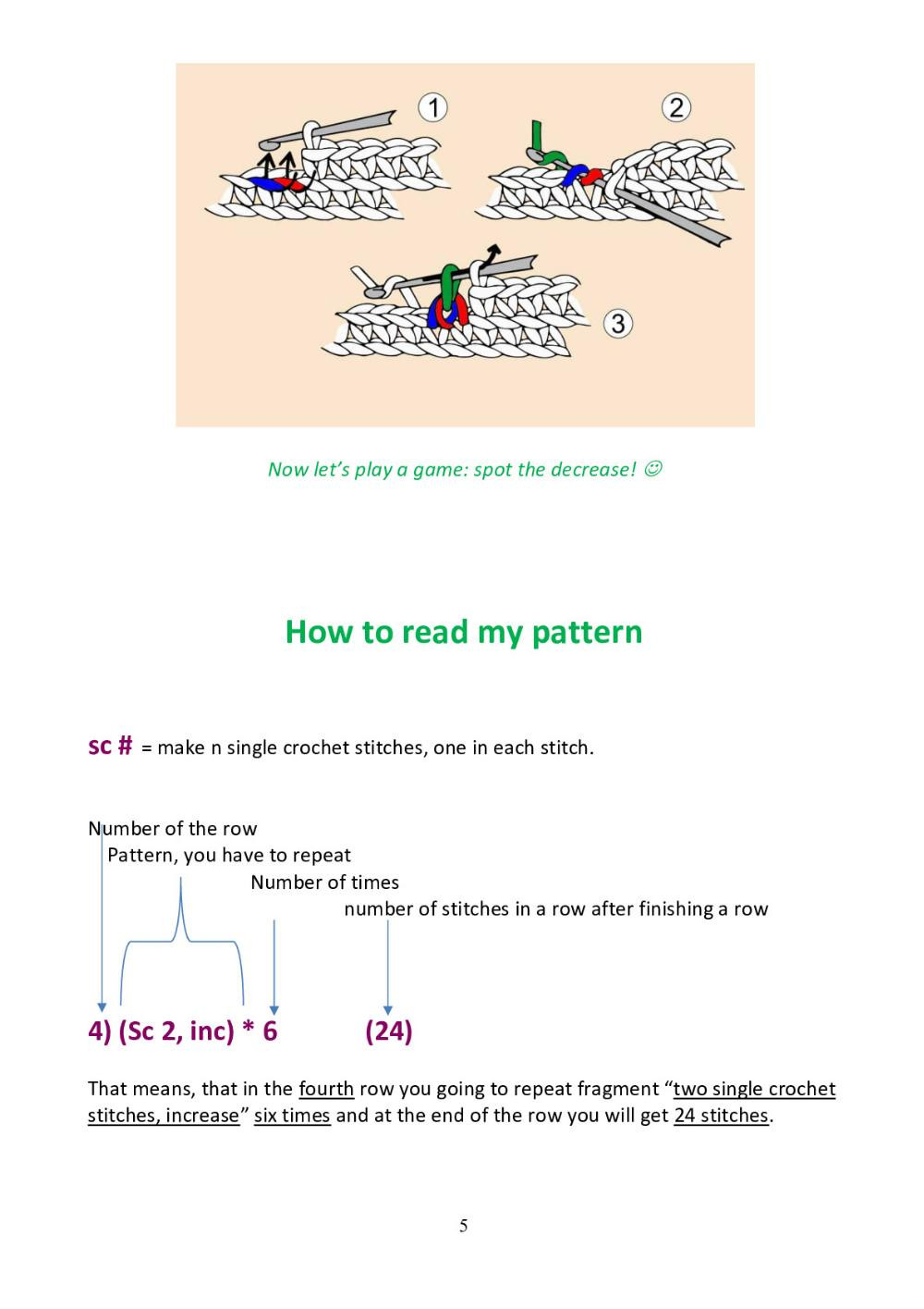 dag crochet pattern