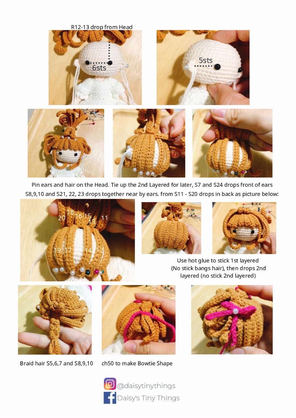 Daisy's Tiny Things "Sakura chibi doll" pattern