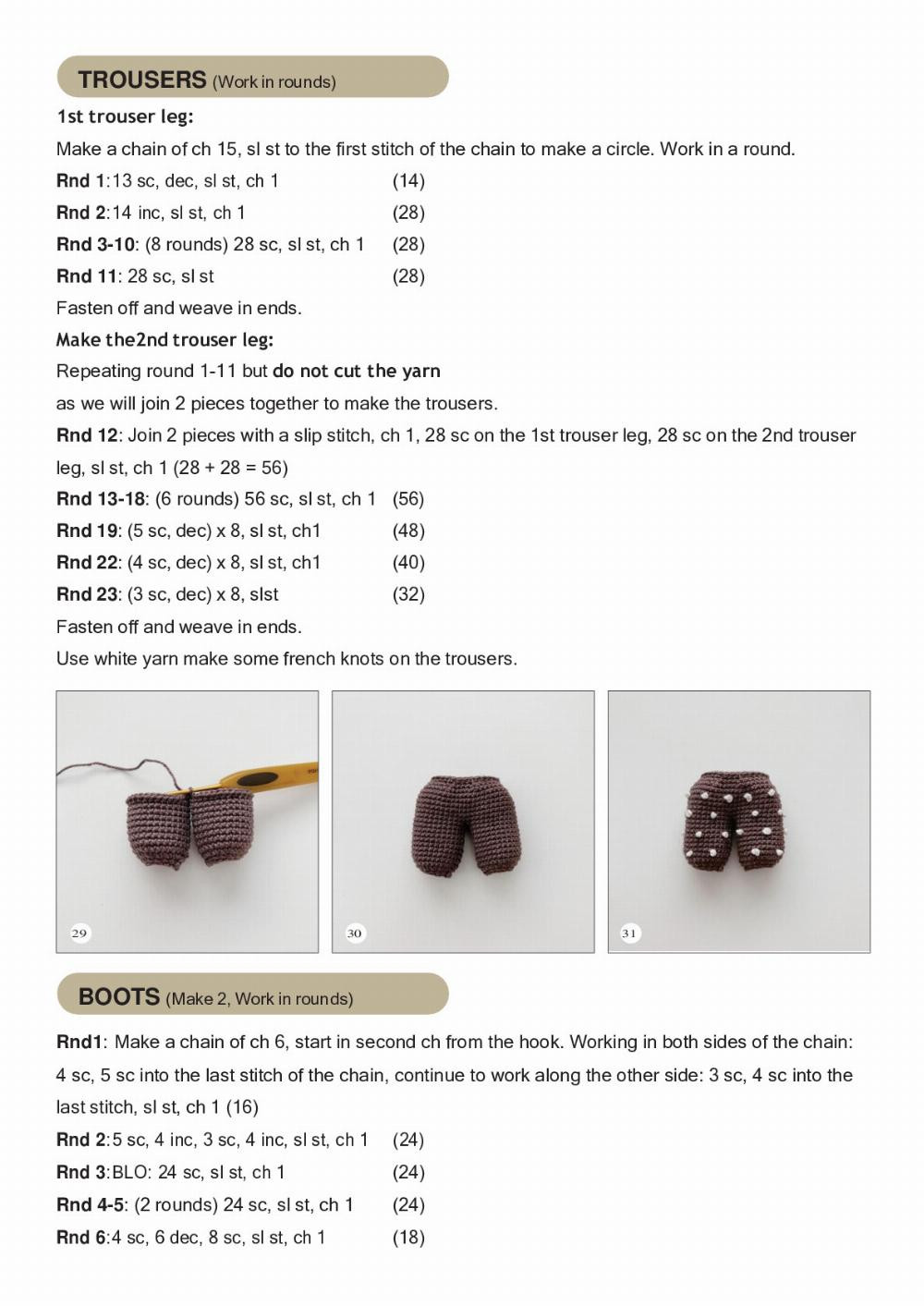 DAXTON THE LITTLE REINDEER CROCHET PATTERN