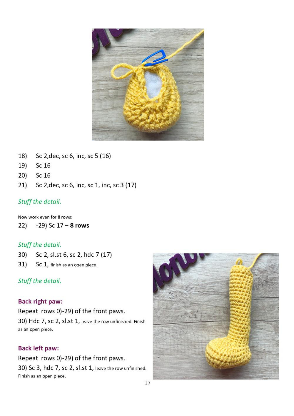 Dog O’Cat Crochet pattern