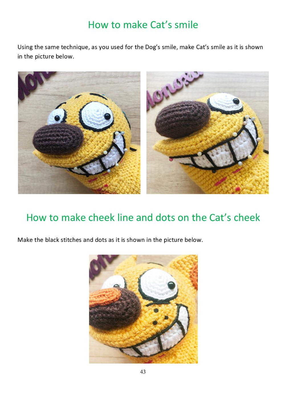 Dog O’Cat Crochet pattern