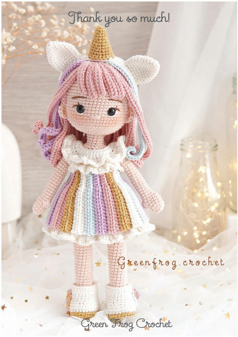 Doll Sofia crochet pattern