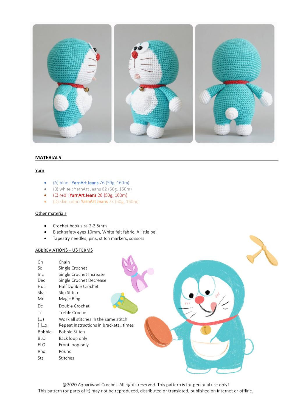 DORAEMON red nose