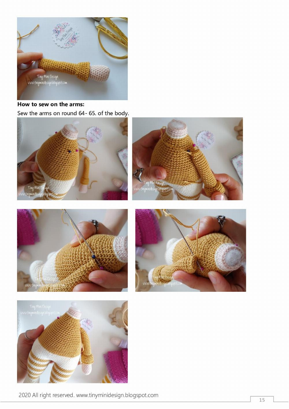 Emily Doll crochet pattern