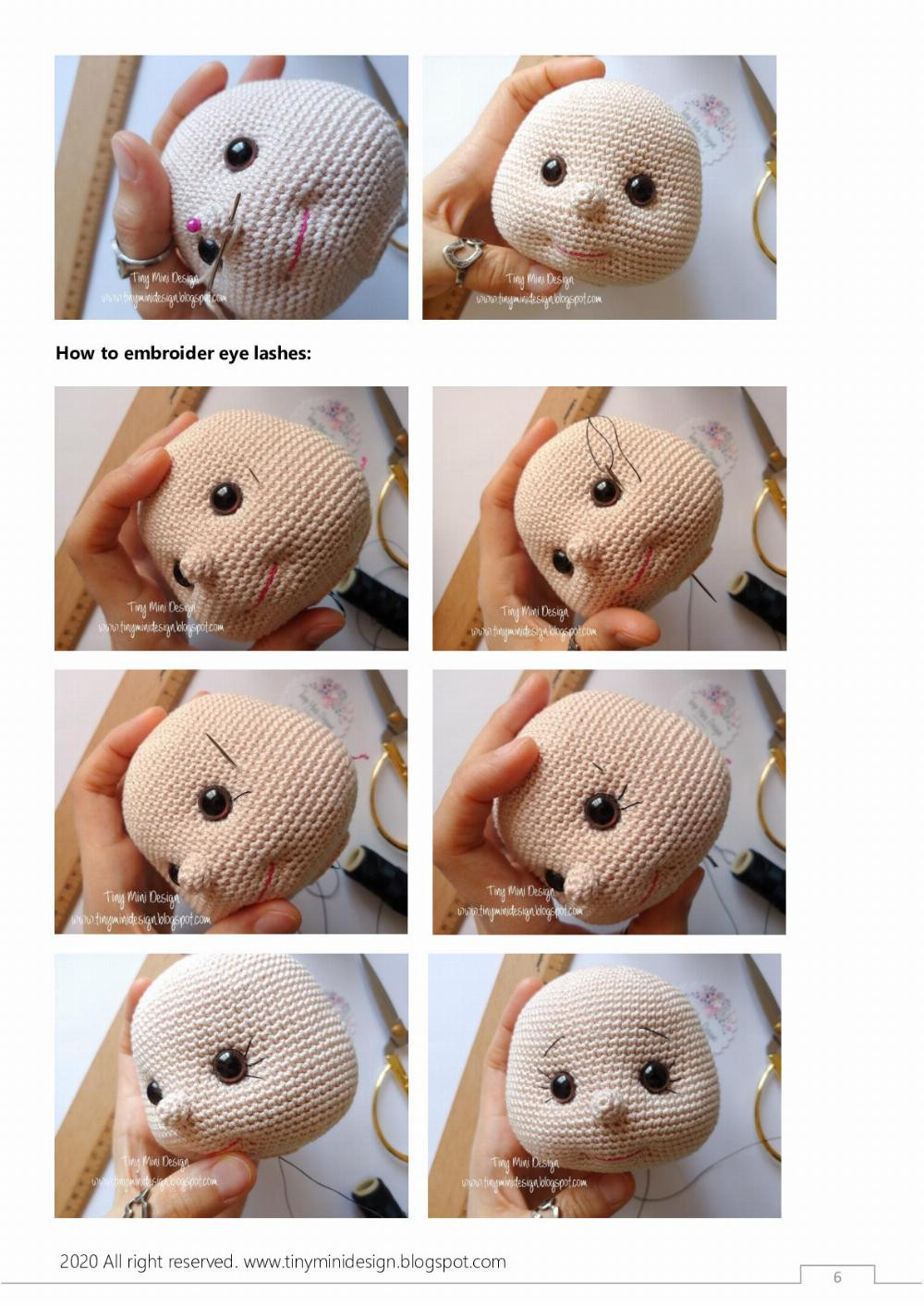 Emily Doll crochet pattern