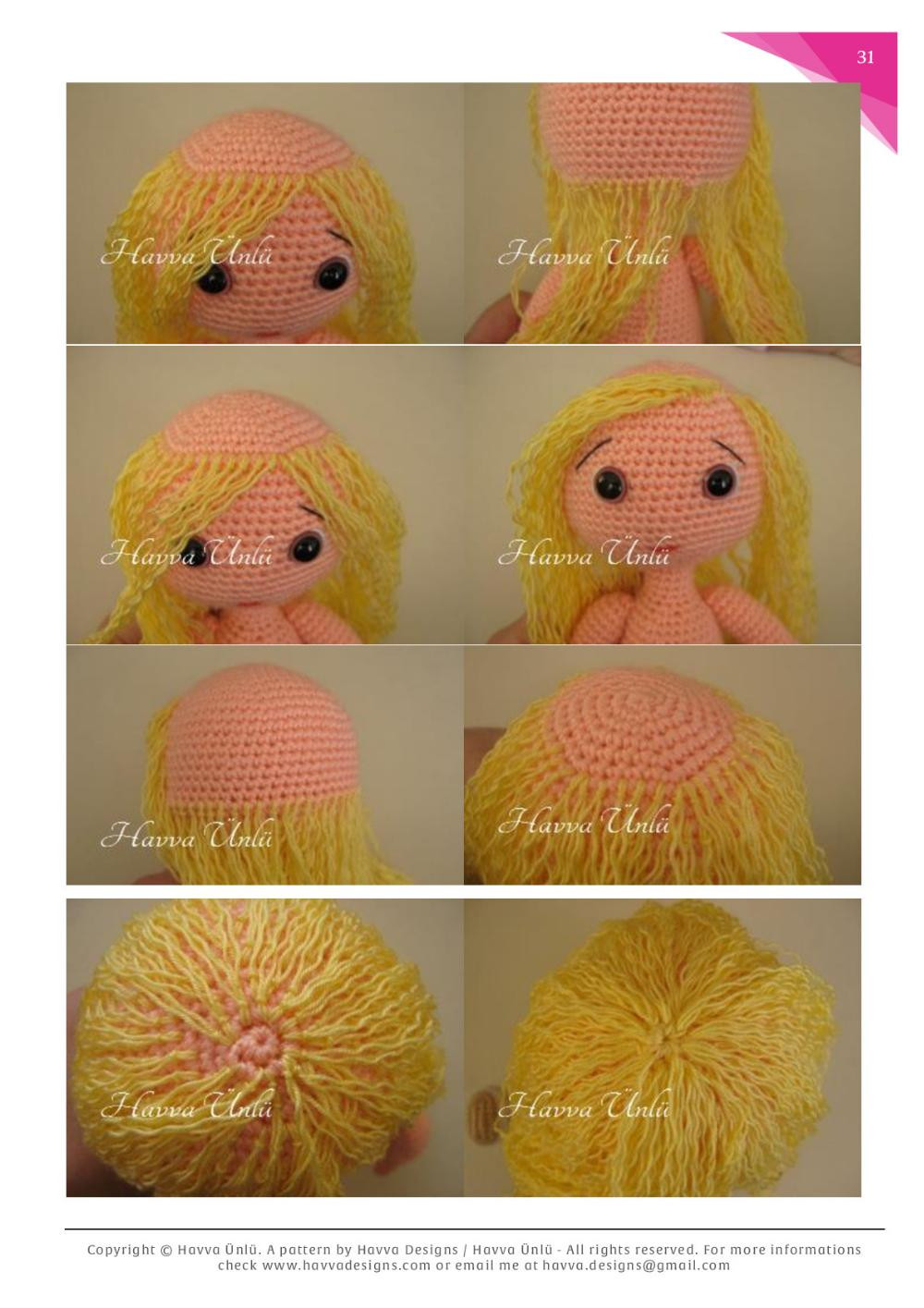 EMILY DOLL Pattern