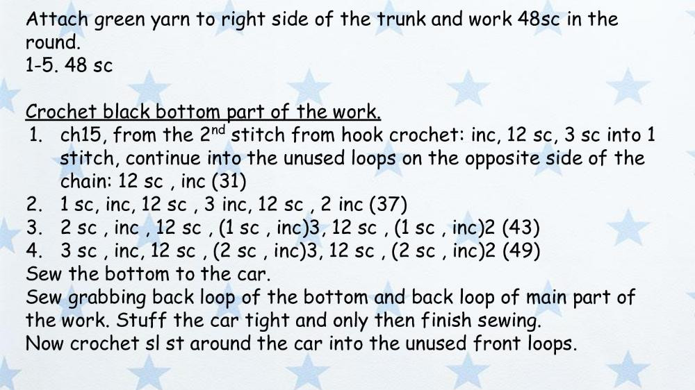 English Crochet Pattern Anthony the Sloth