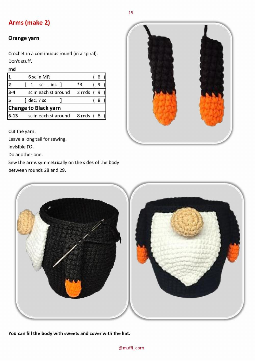 Fall Gnome crochet pattern