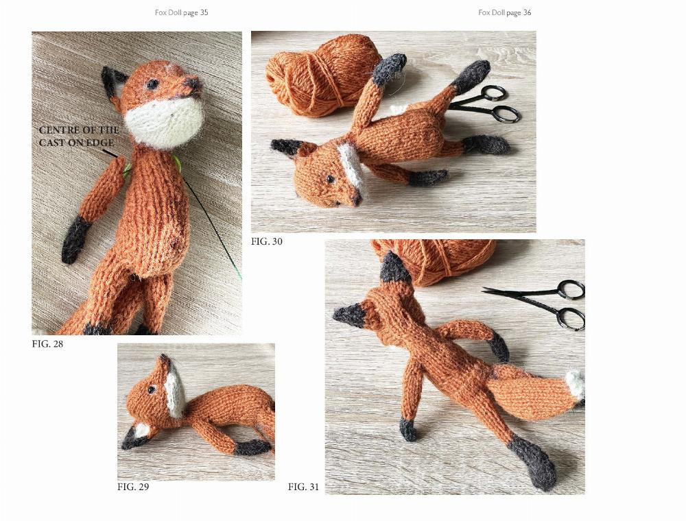 Fox doll For the shoes