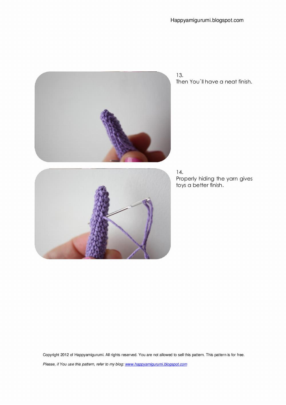 Free amigurumi snake pattern