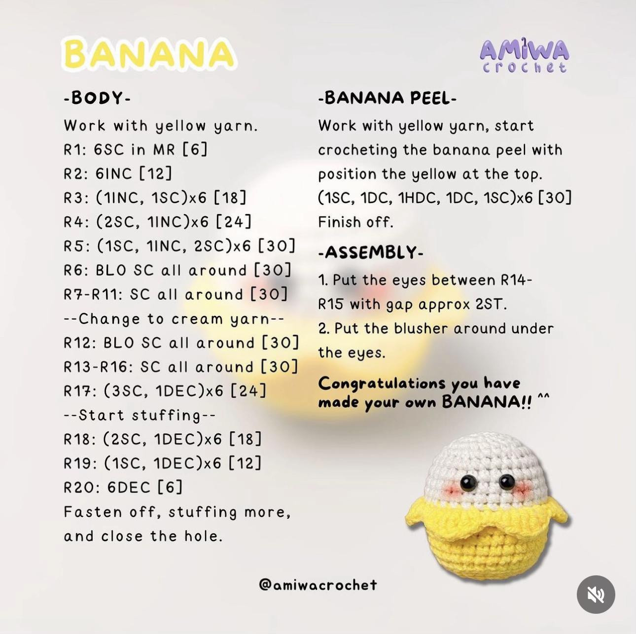 free pattern banana