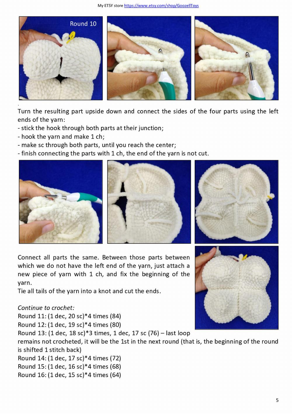 «Funny Tooth» Crochet Pattern