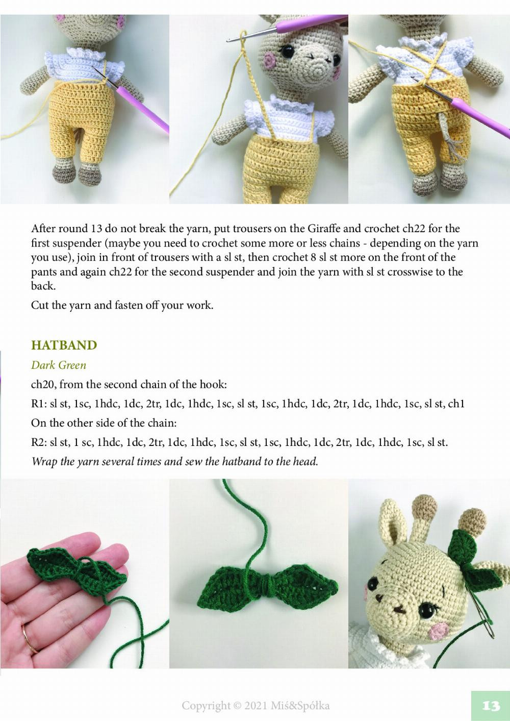 GLORIA THE GIRAFFE CROCHET PATTERN