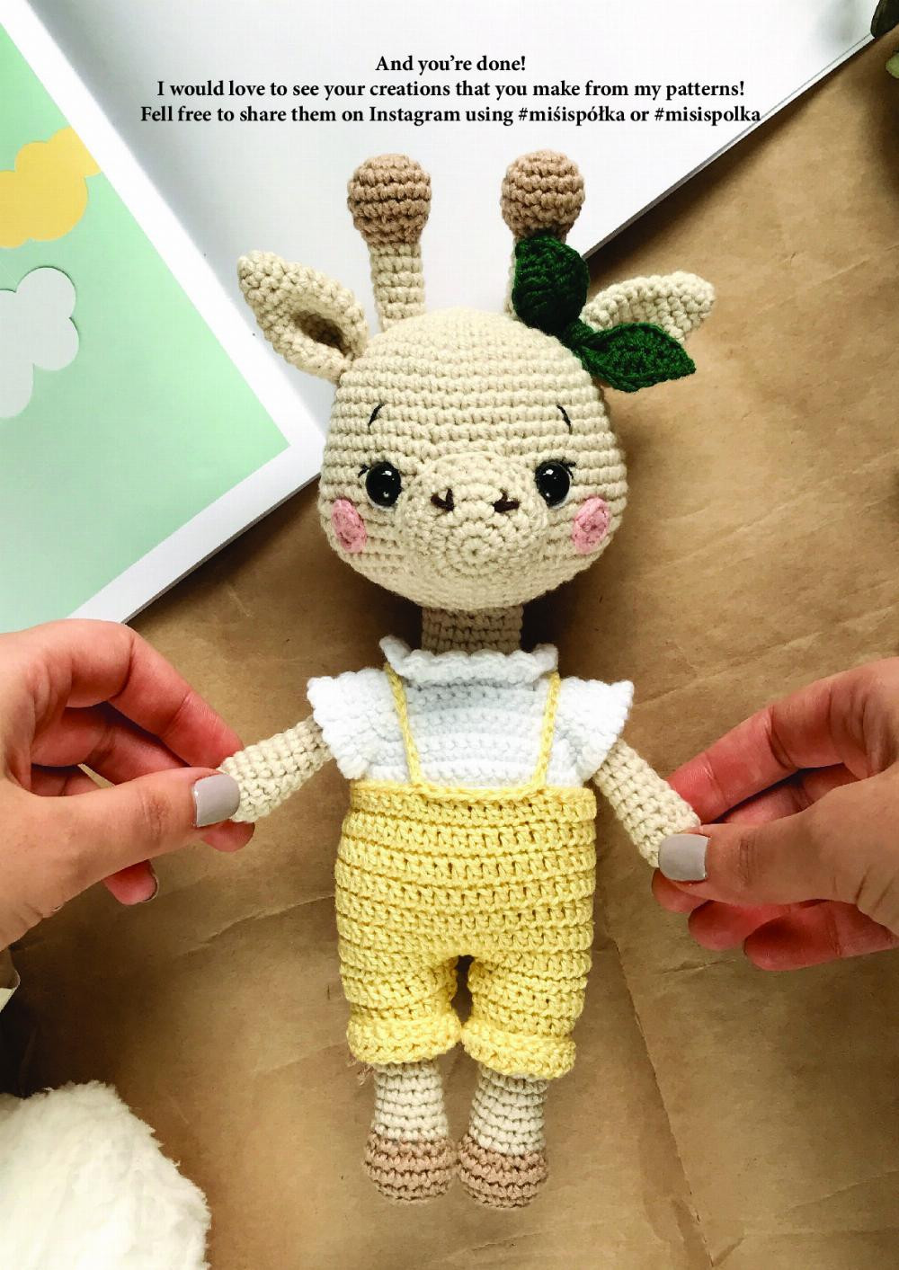 GLORIA THE GIRAFFE CROCHET PATTERN