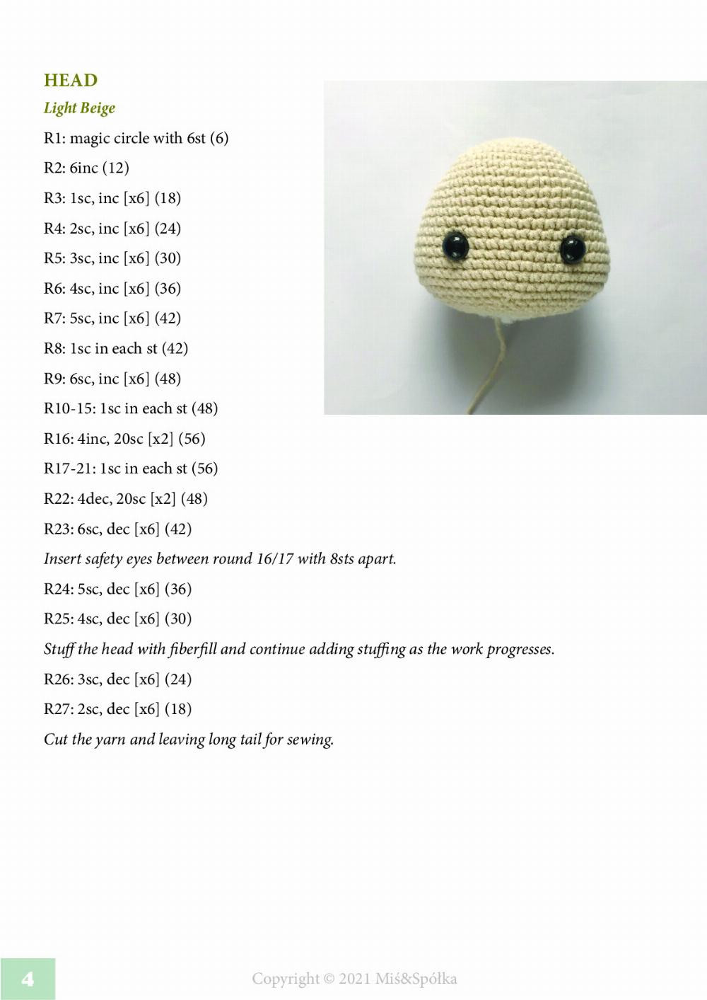 GLORIA THE GIRAFFE CROCHET PATTERN