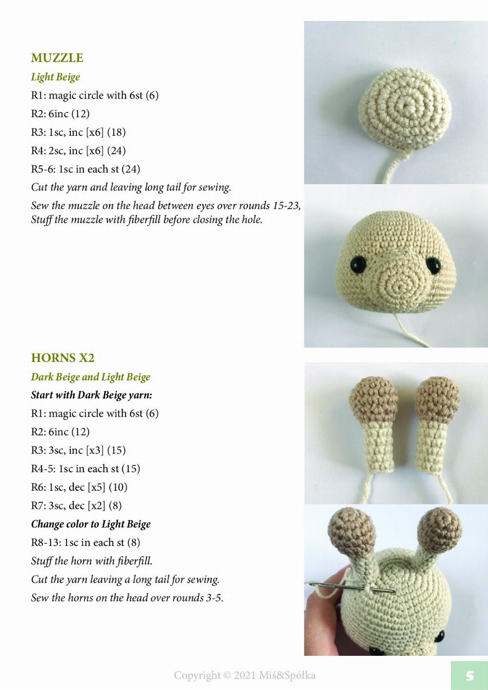 GLORIA THE GIRAFFE CROCHET PATTERN