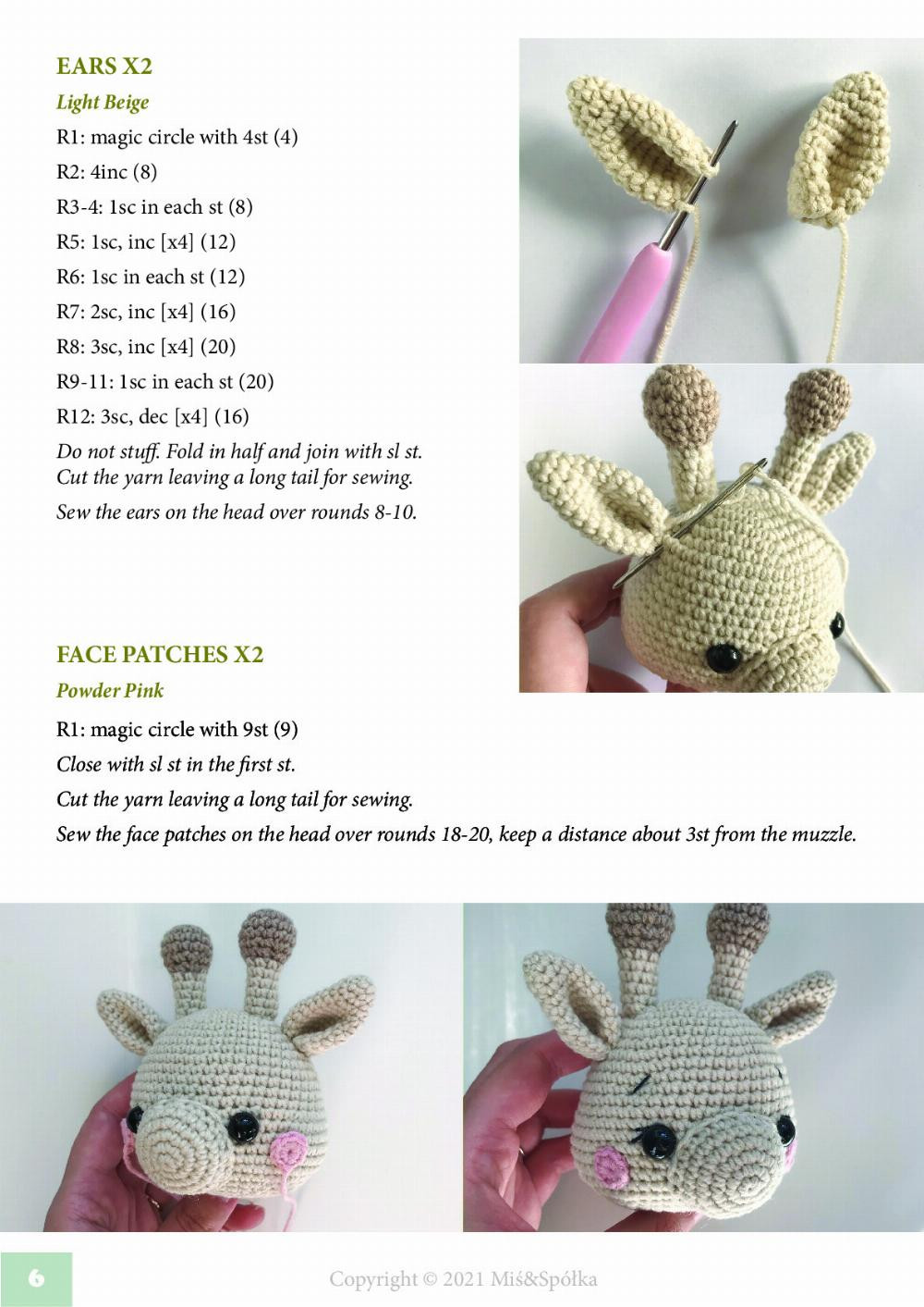 GLORIA THE GIRAFFE CROCHET PATTERN