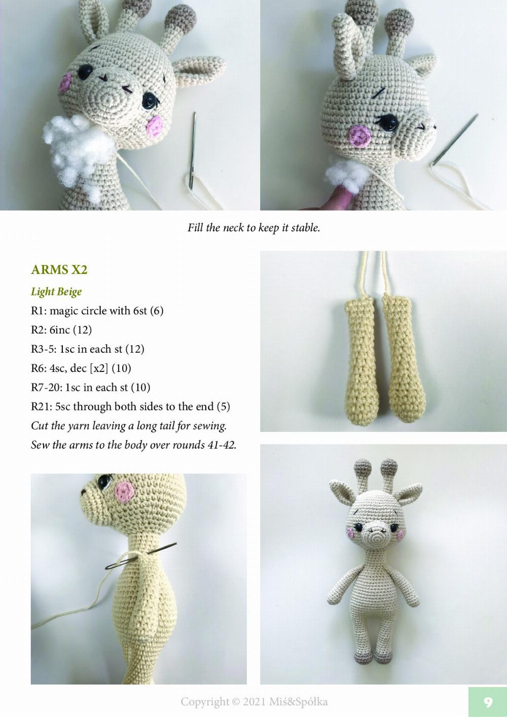 GLORIA THE GIRAFFE CROCHET PATTERN