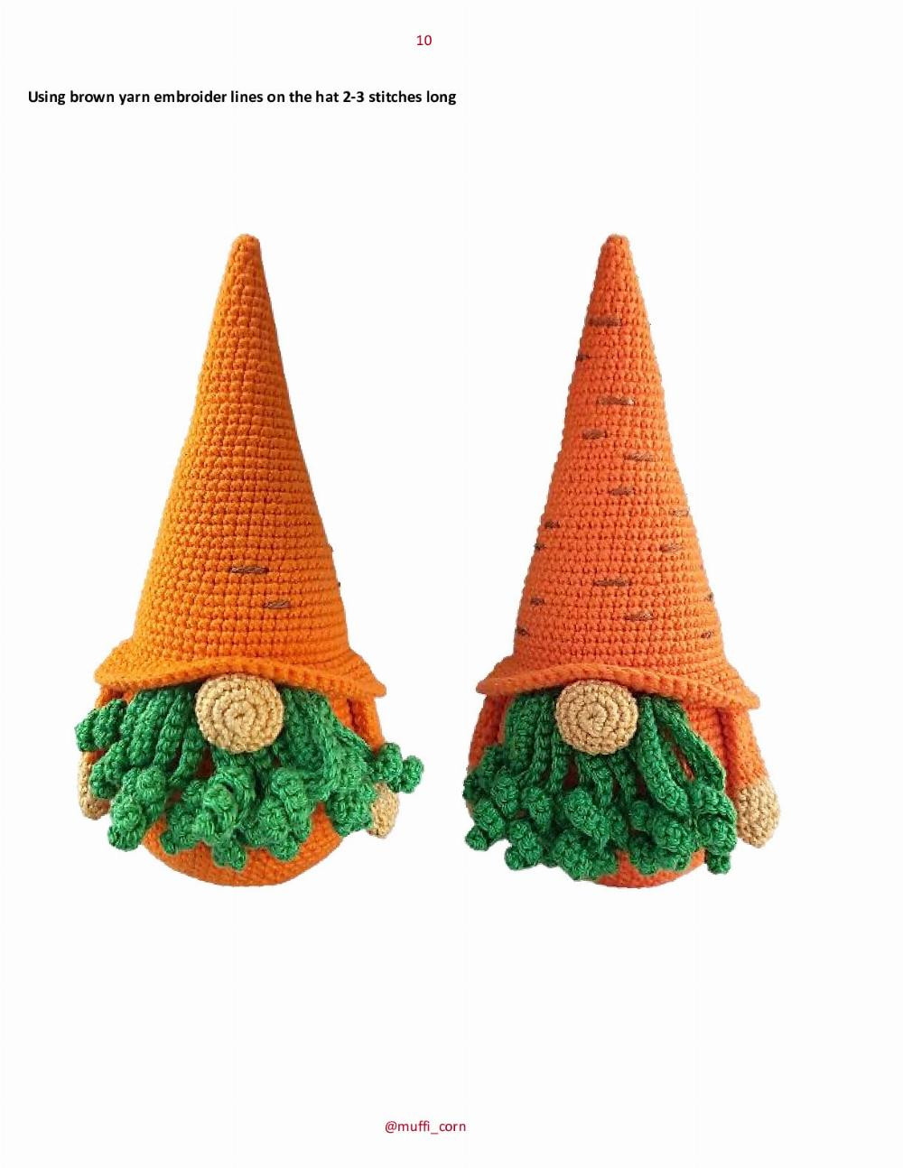 Gnome with carrot