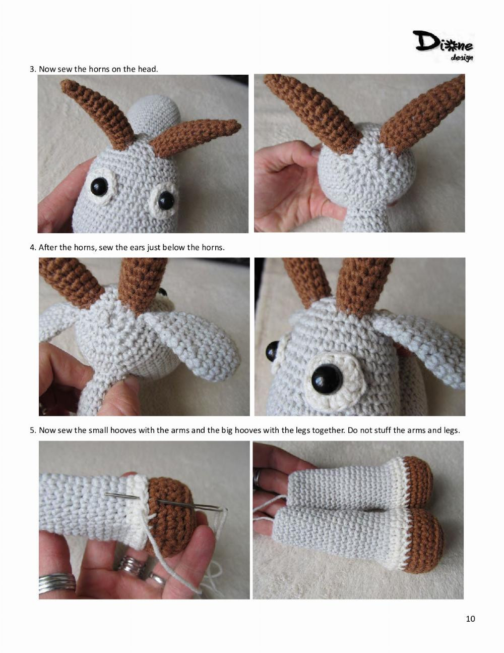 Goat Lisa Crochet Pattern