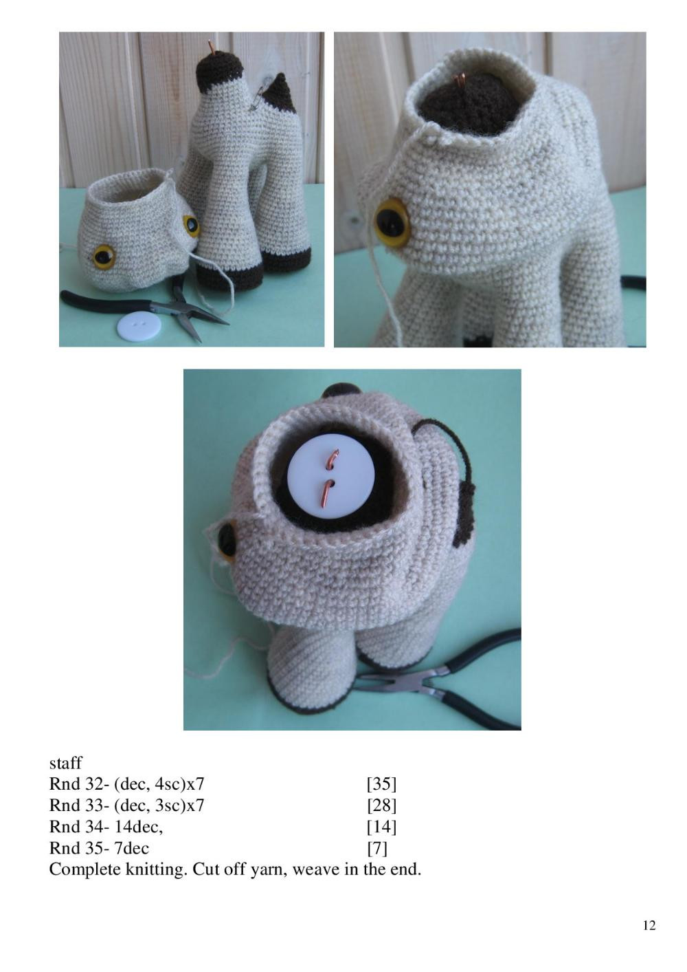 GOATLING crochet pattern