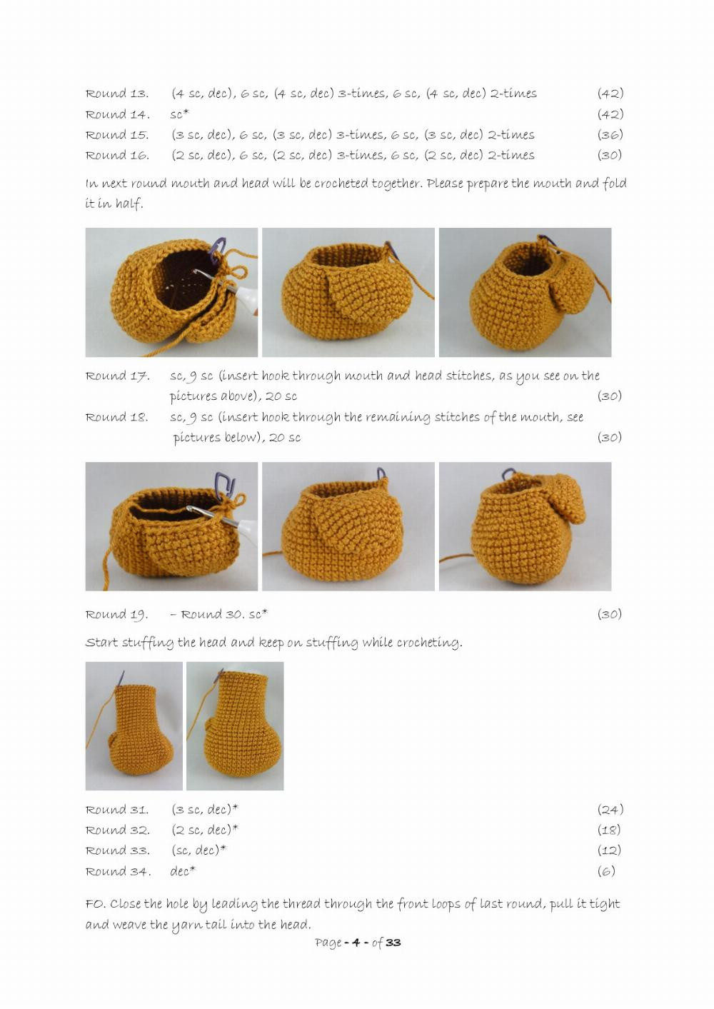 Herbert the Horse crochet pattern