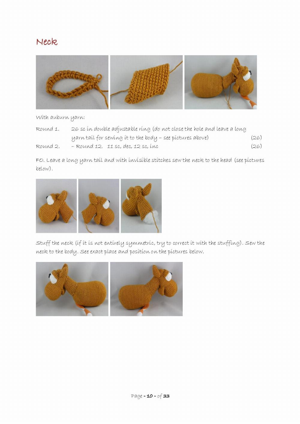 Herbert the Horse crochet pattern