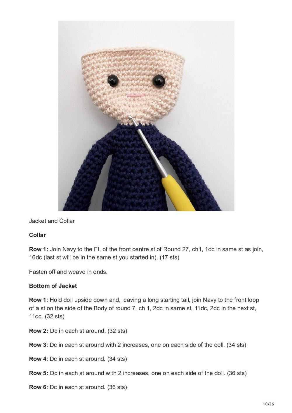 How to Crochet an Amigurumi King Charles