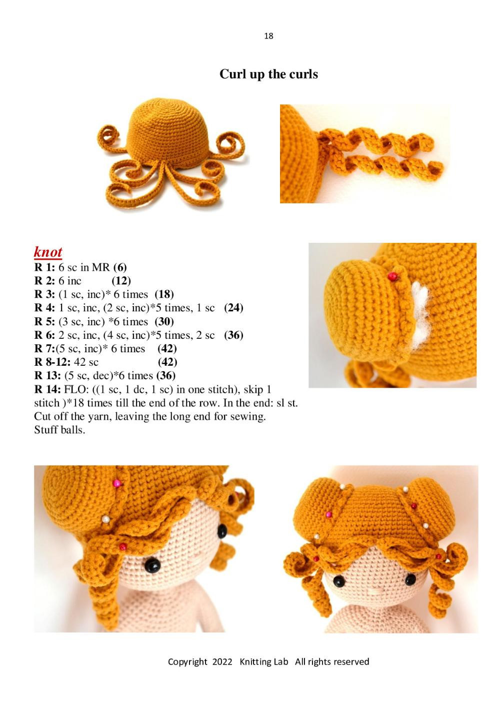 KNITTING LAB PRESENTS DOLL ELIZA