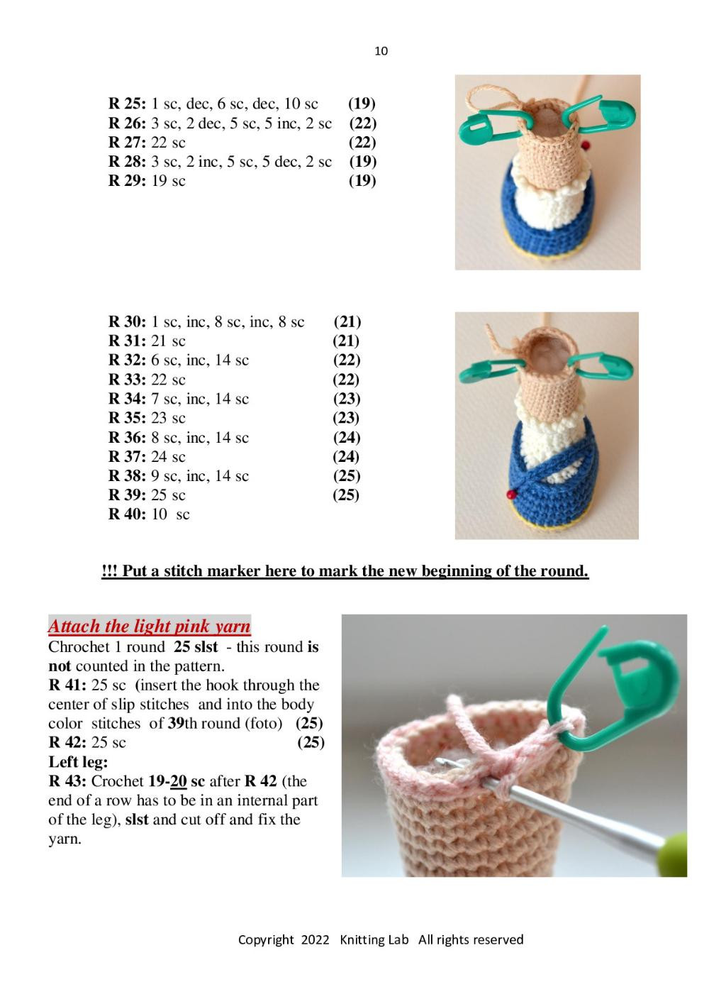 KNITTING LAB PRESENTS DOLL ELIZA