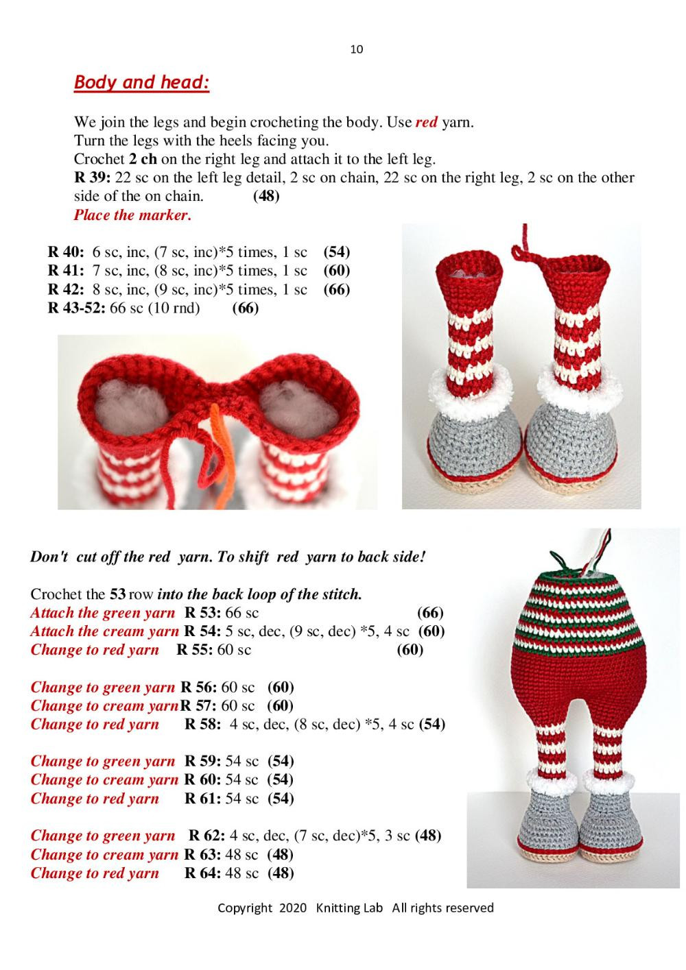 KNITTING LAB PRESENTS LONY, the Christmas ELF