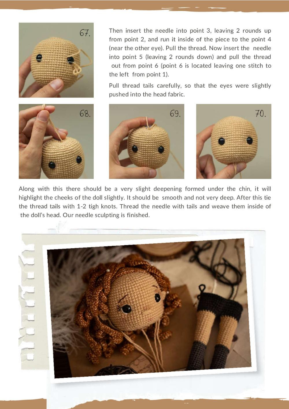 KNOW-IT-ALL WITCH Crochet toy pattern