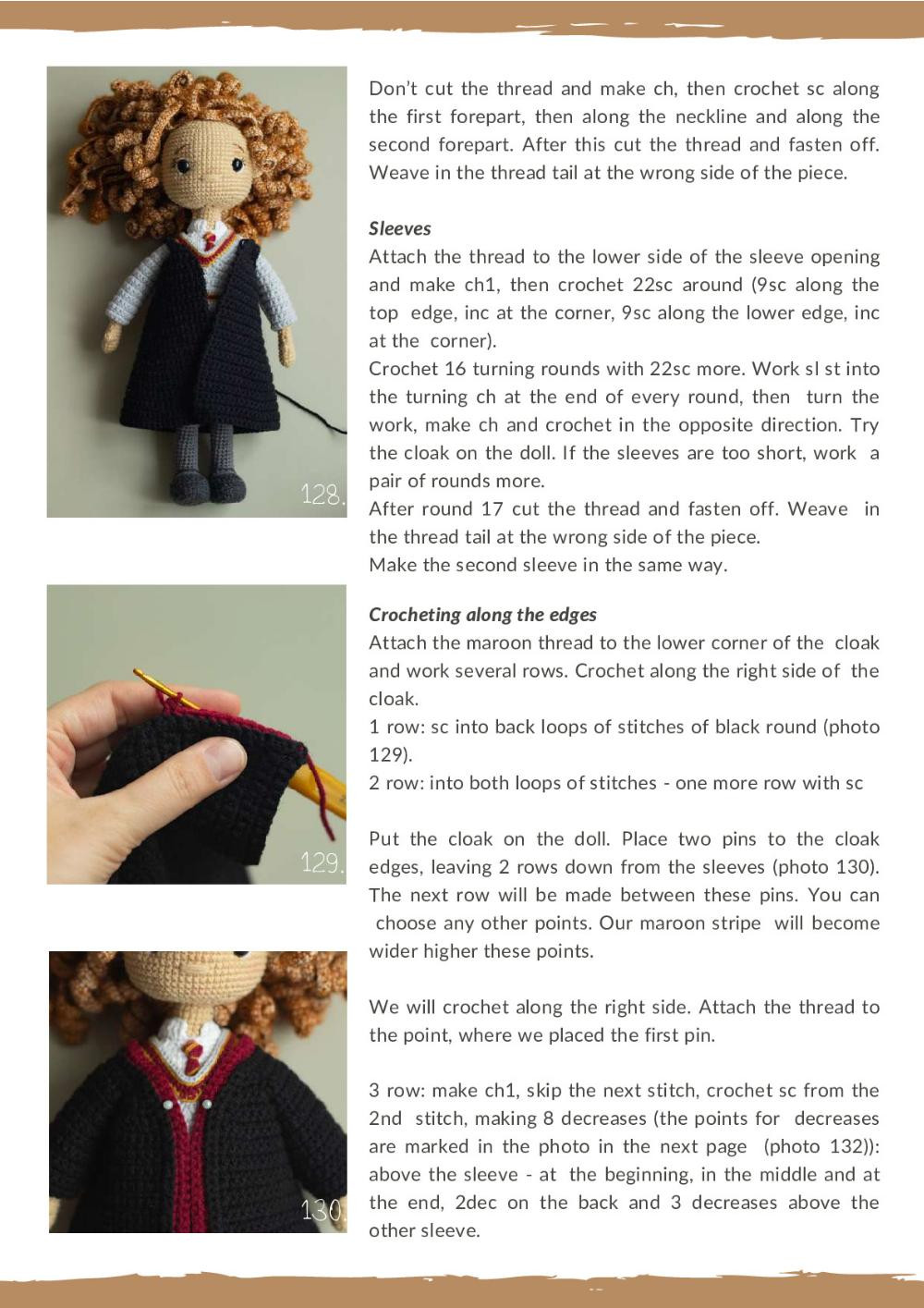 KNOW-IT-ALL WITCH Crochet toy pattern