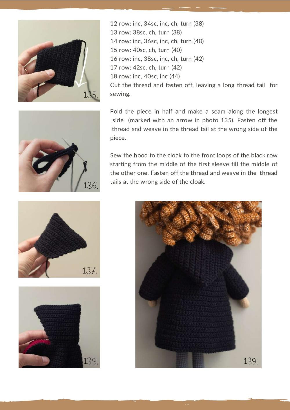 KNOW-IT-ALL WITCH Crochet toy pattern