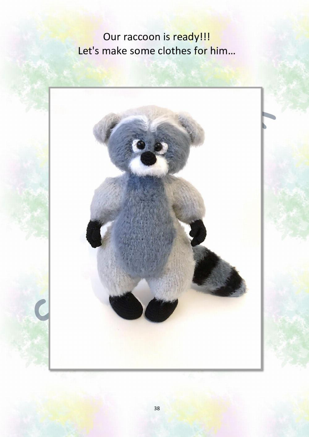 KROSH Raccoon (only crochet hook)