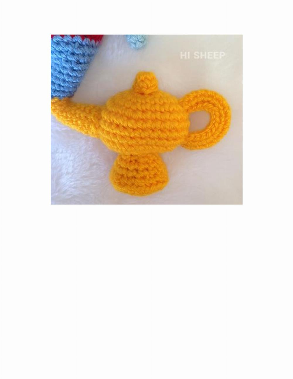 LAMP GENIE crochet PATTERN