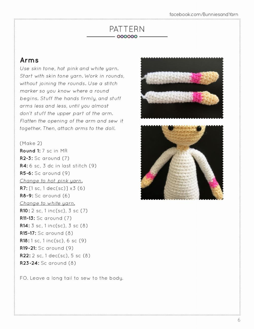 Linda the Unicorn Doll Crochet Pattern