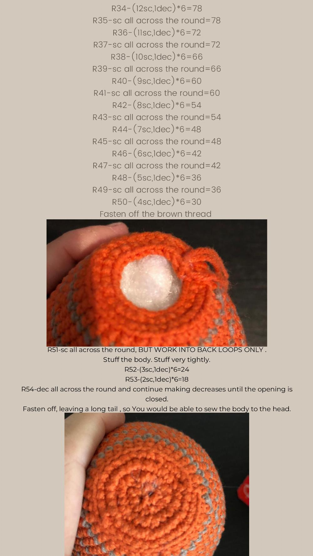 LITTLE TIGER CROCHET PATTERN pdf format