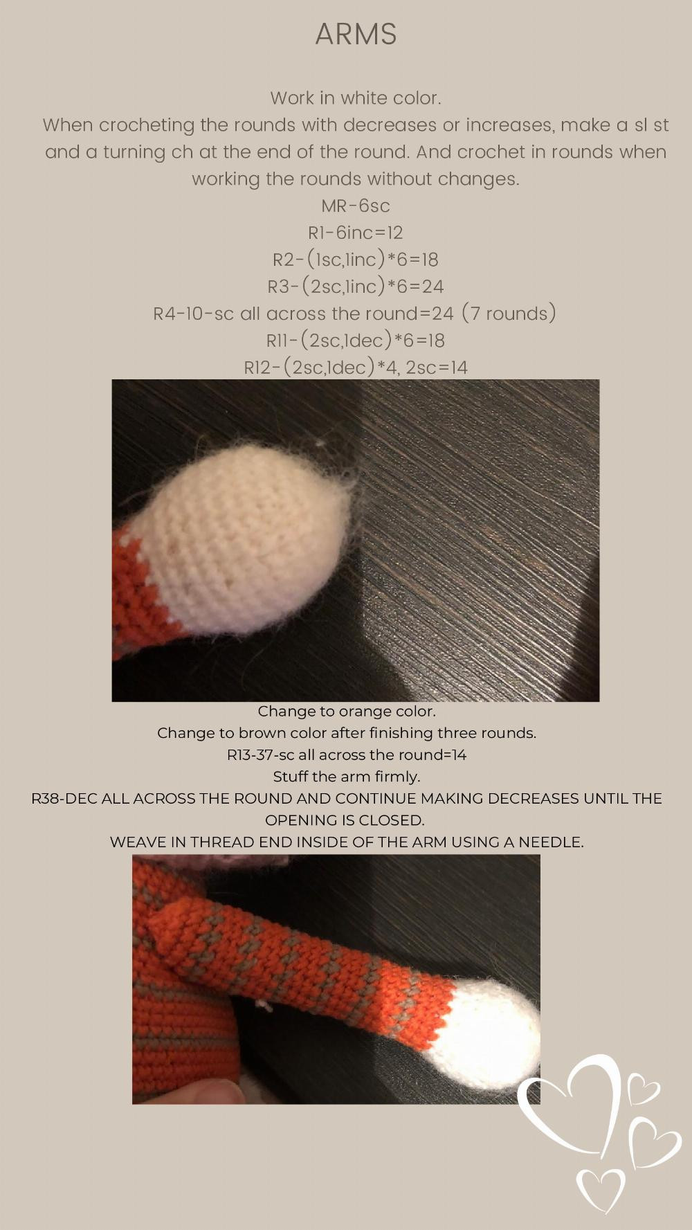 LITTLE TIGER CROCHET PATTERN pdf format