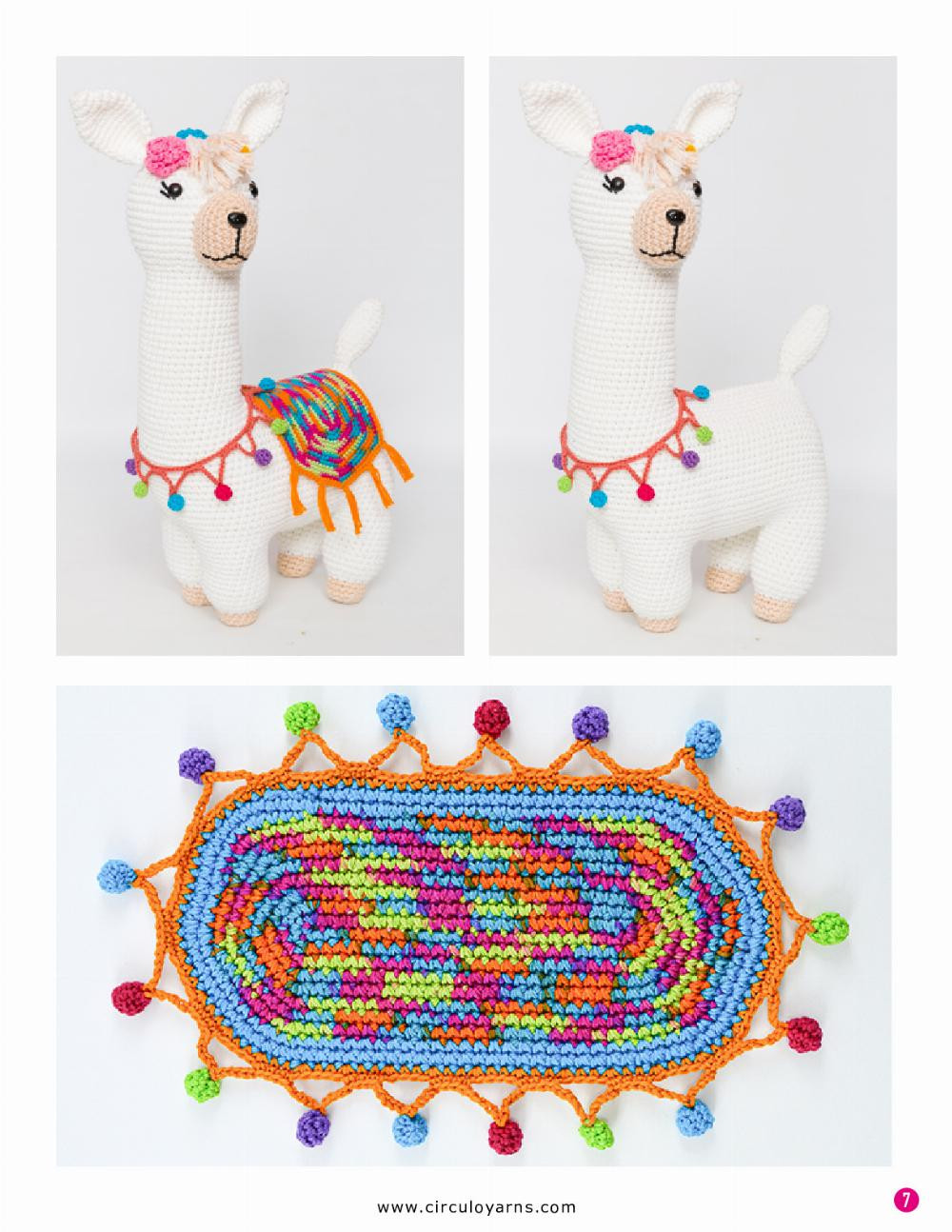 llama crochet pattern