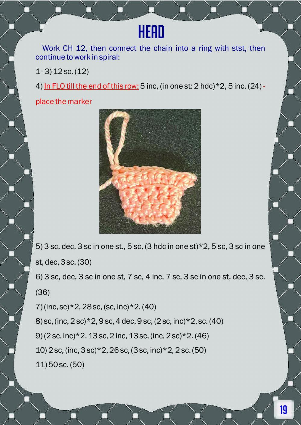 male body crochet pattern