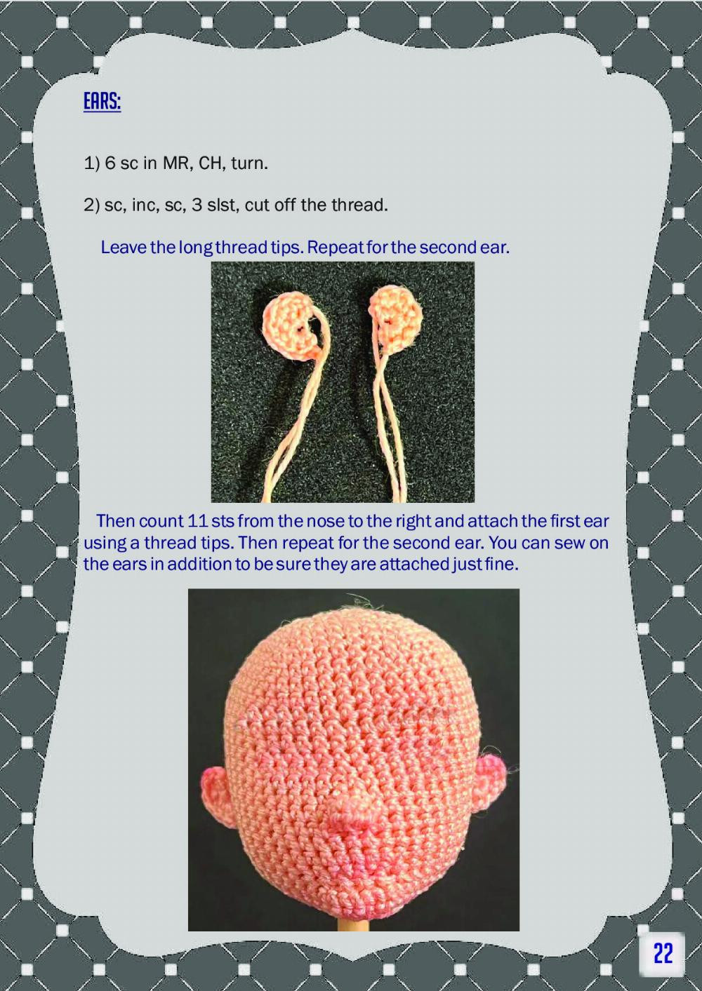 male body crochet pattern