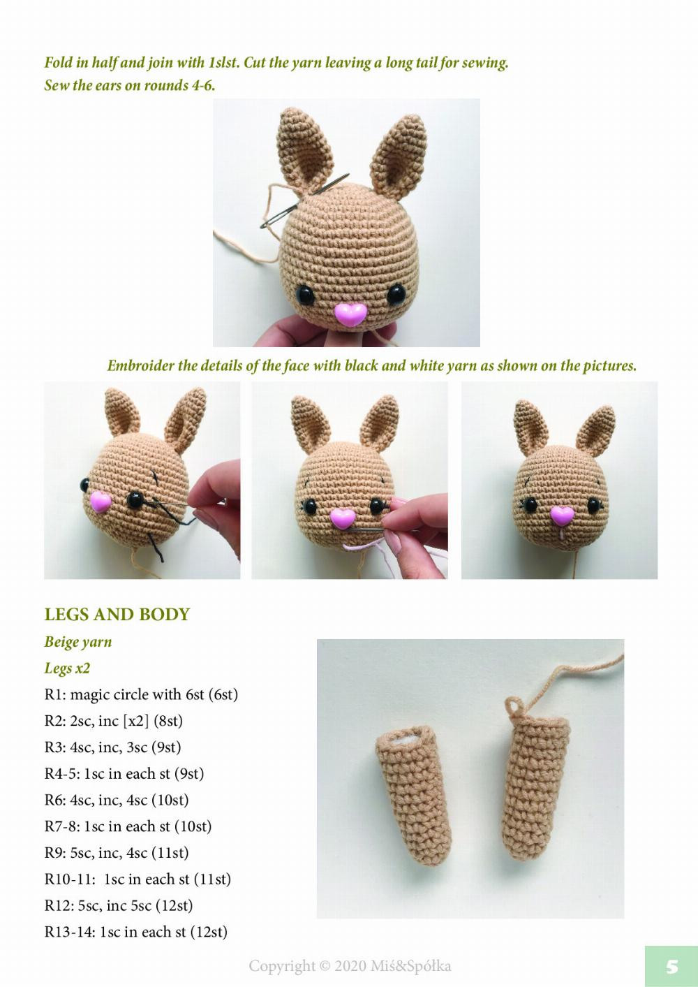 MIA THE BUNNY CROCHET PATTERN