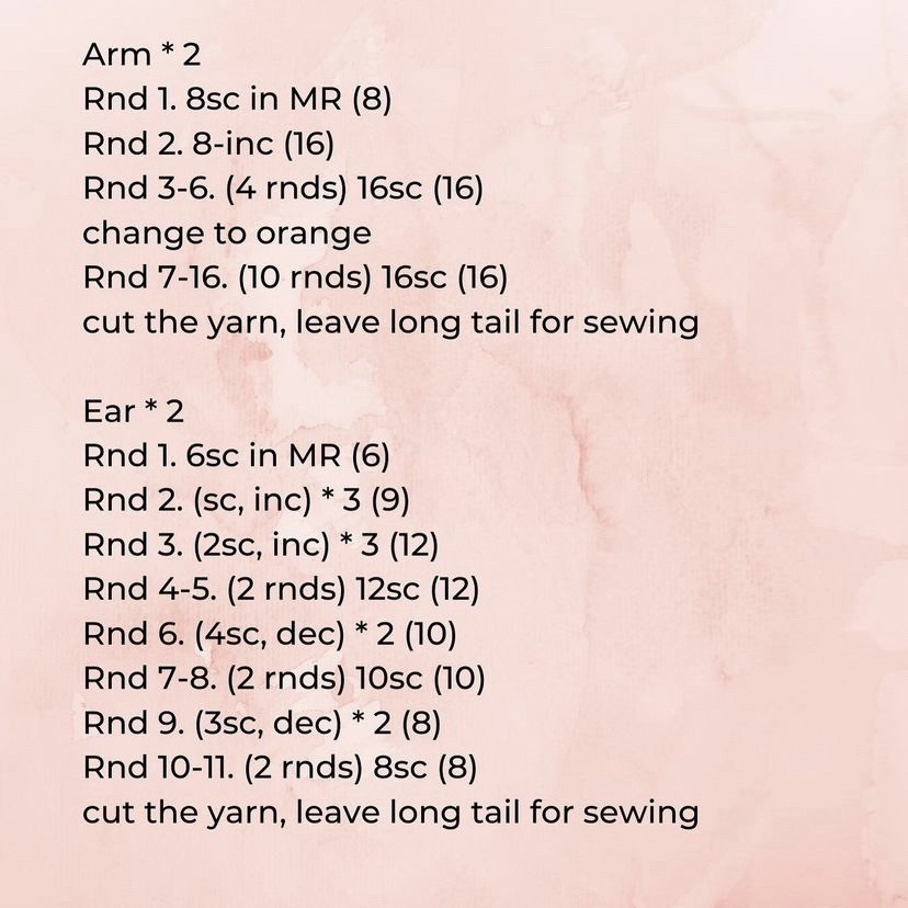 miffy free pattern