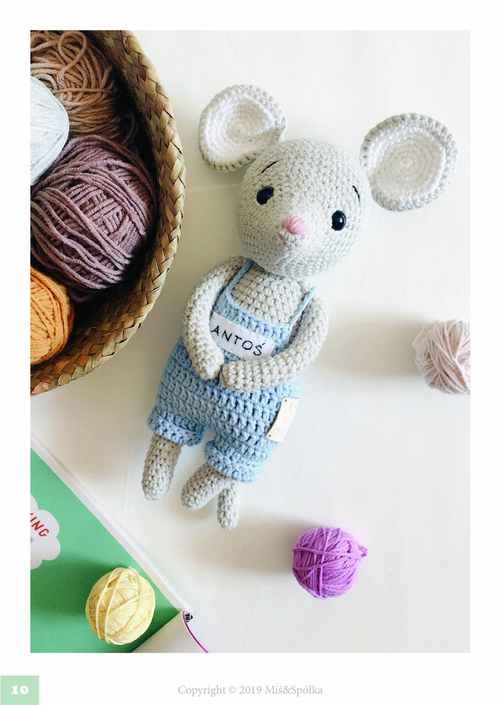 MIKO THE MOUSE CROCHET PATTERN