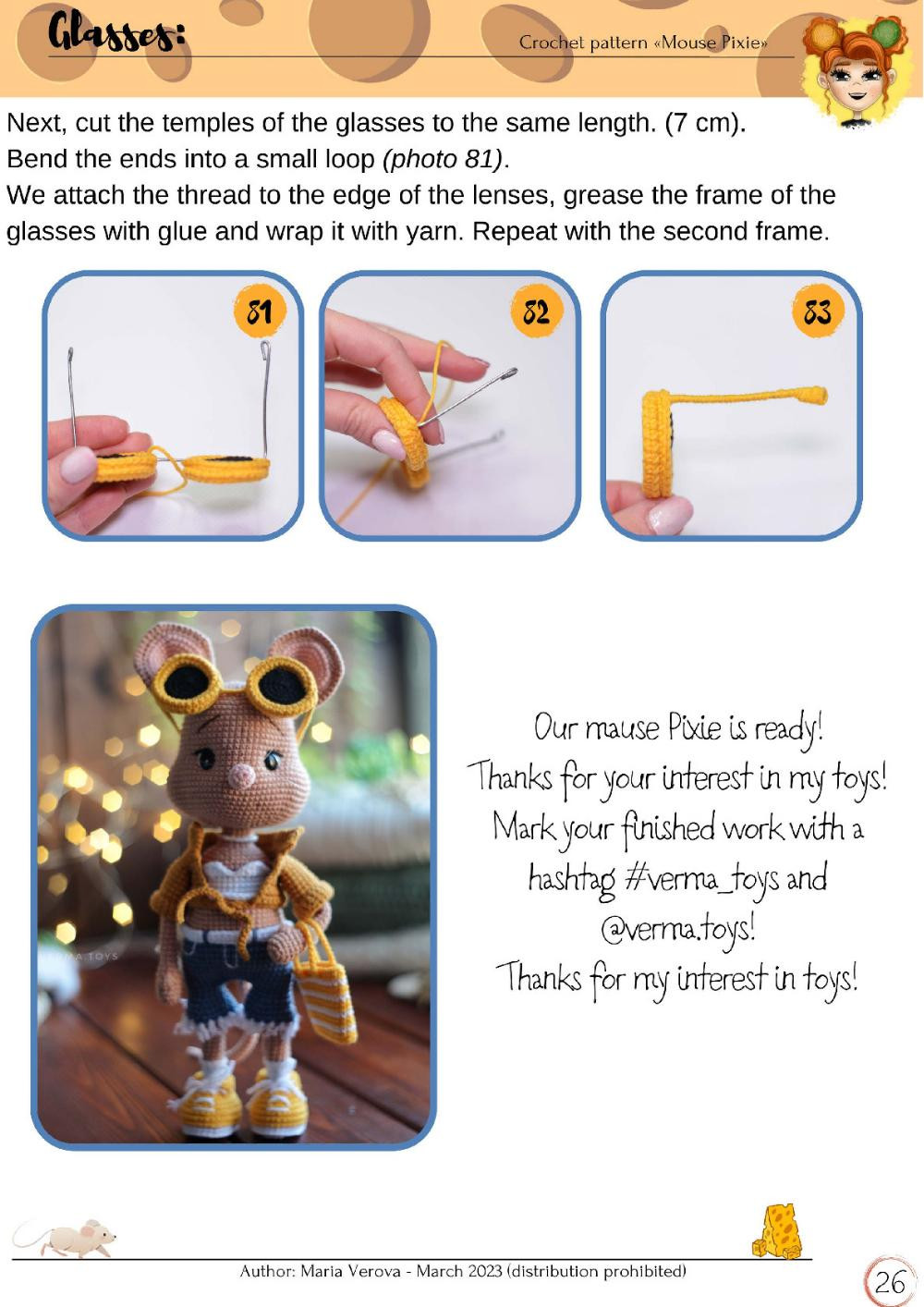 mouse pixie crochet pattern