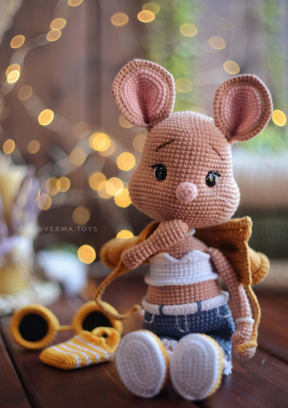 mouse pixie crochet pattern