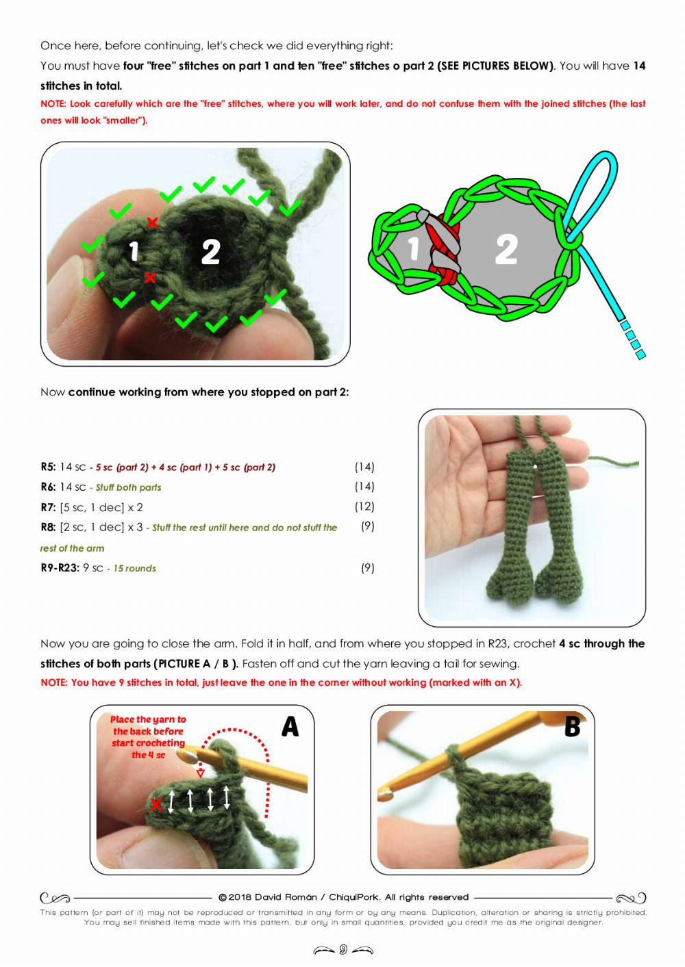 mr. avocado crochet pattern