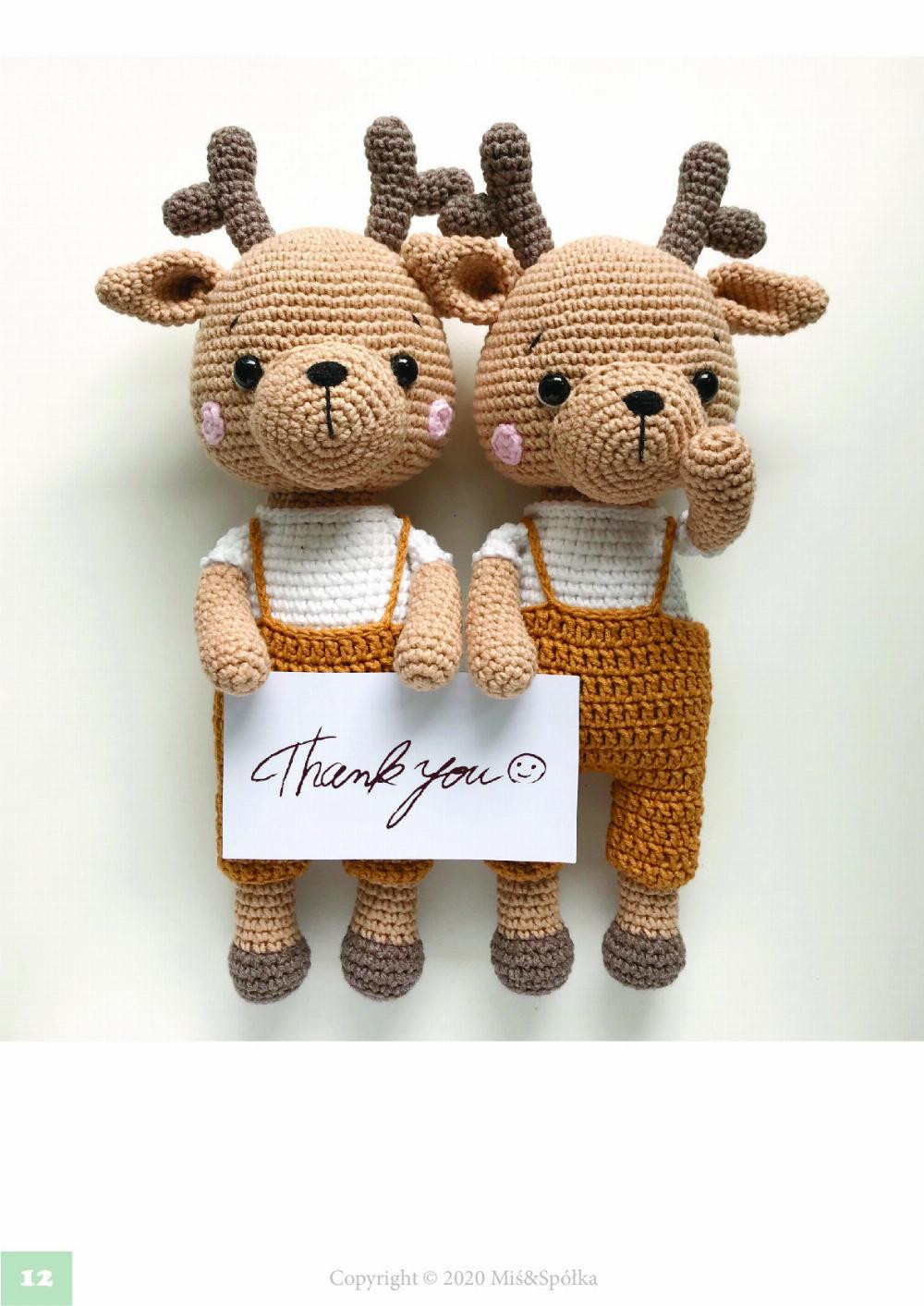 OLIVER THE REINDEER CROCHET PATTERN