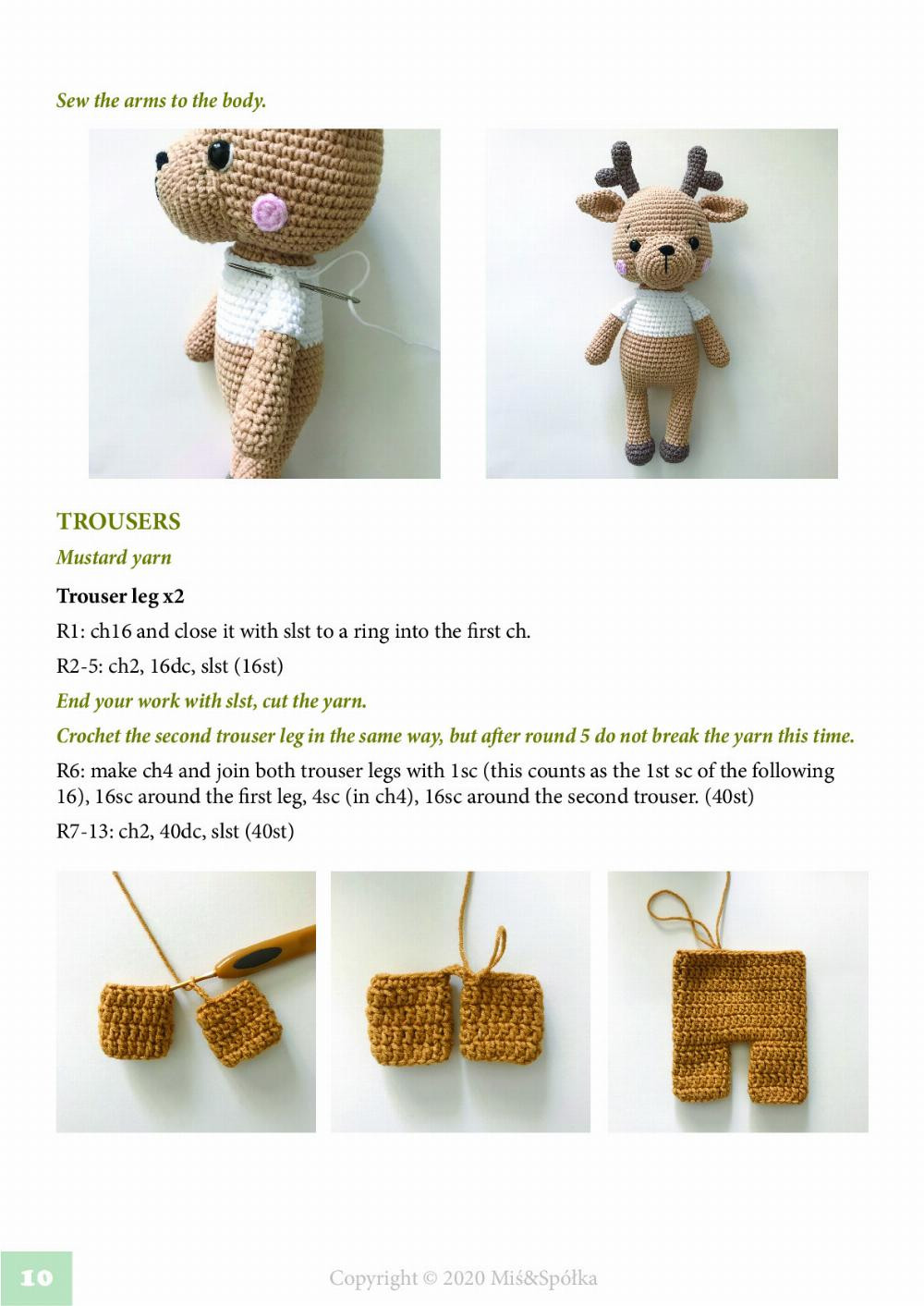 OLIVER THE REINDEER CROCHET PATTERN